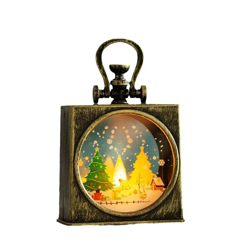 Christmas Lantern Flameless LED Plush Figures