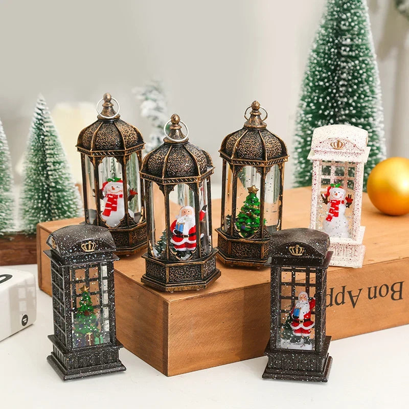 Christmas Lantern Handcrafted Motifs & Moving Scenes