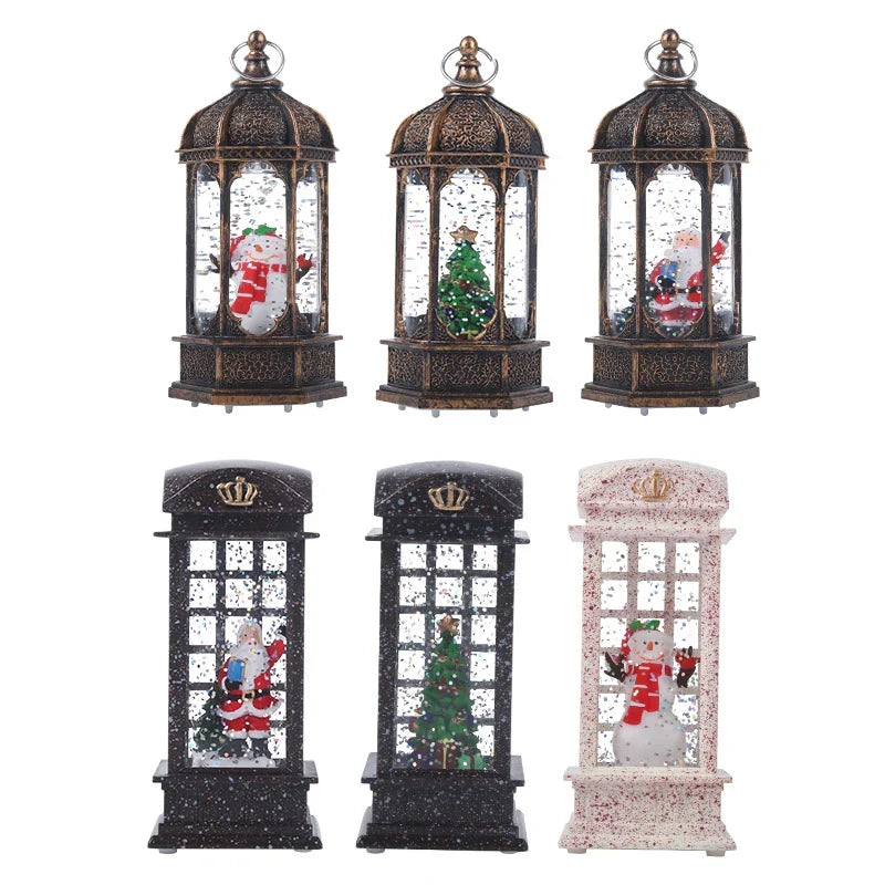 Christmas Lantern Handcrafted Motifs & Moving Scenes