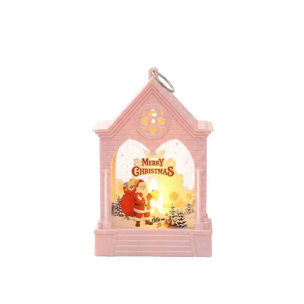 Christmas Lantern Integrated LED Hanging & Tabletop