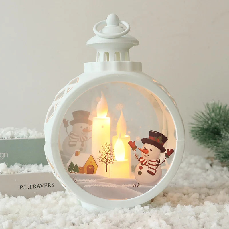 Christmas Lantern LED Weatherproof Indoor Outdoor