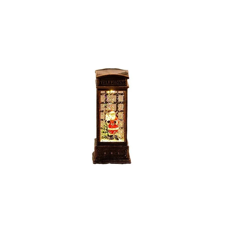 Christmas Lantern Warm LED Cordless Indoor & Outdoor