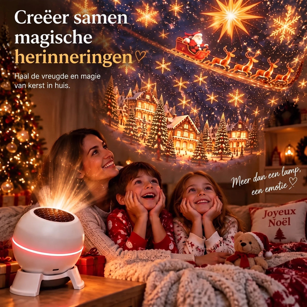 Christmas Light Projector Animated Patterns USB Powered