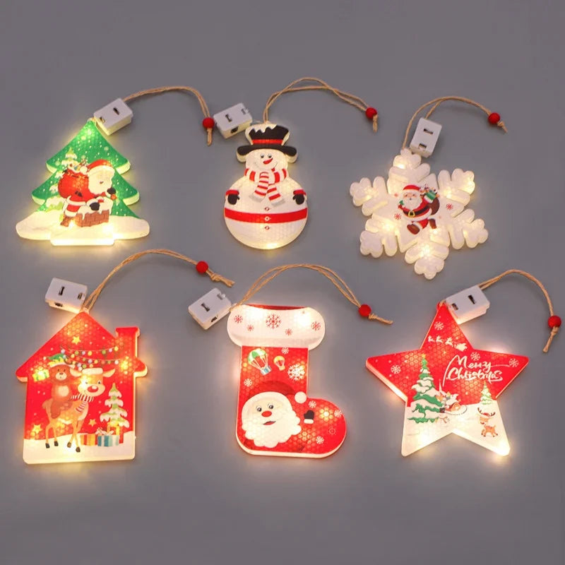 Christmas Ornament Energy-Saving LED Easy Hanging