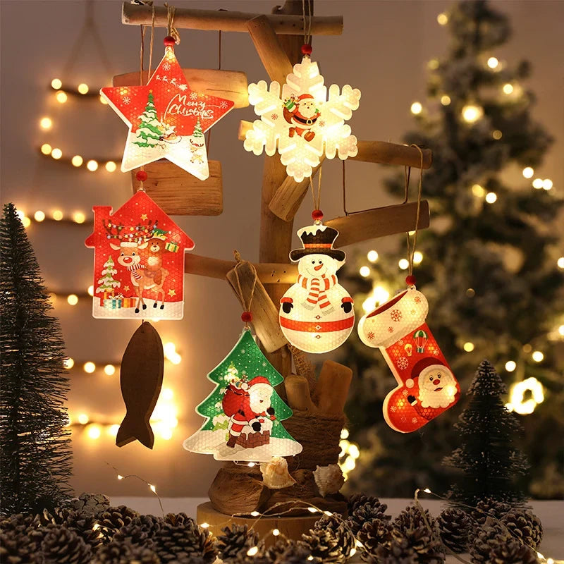 Christmas Ornament Energy-Saving LED Easy Hanging