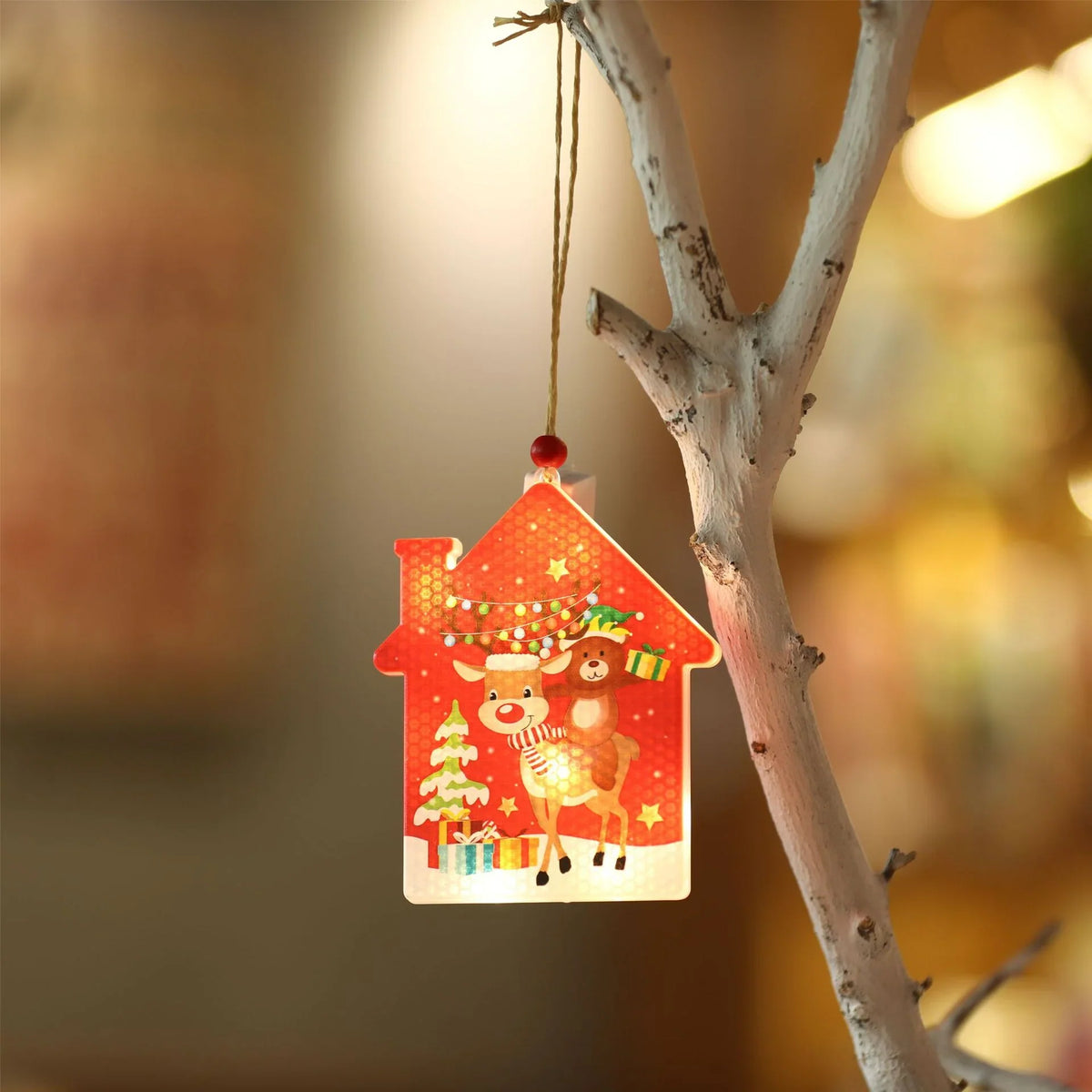 Christmas Ornament Energy-Saving LED Easy Hanging