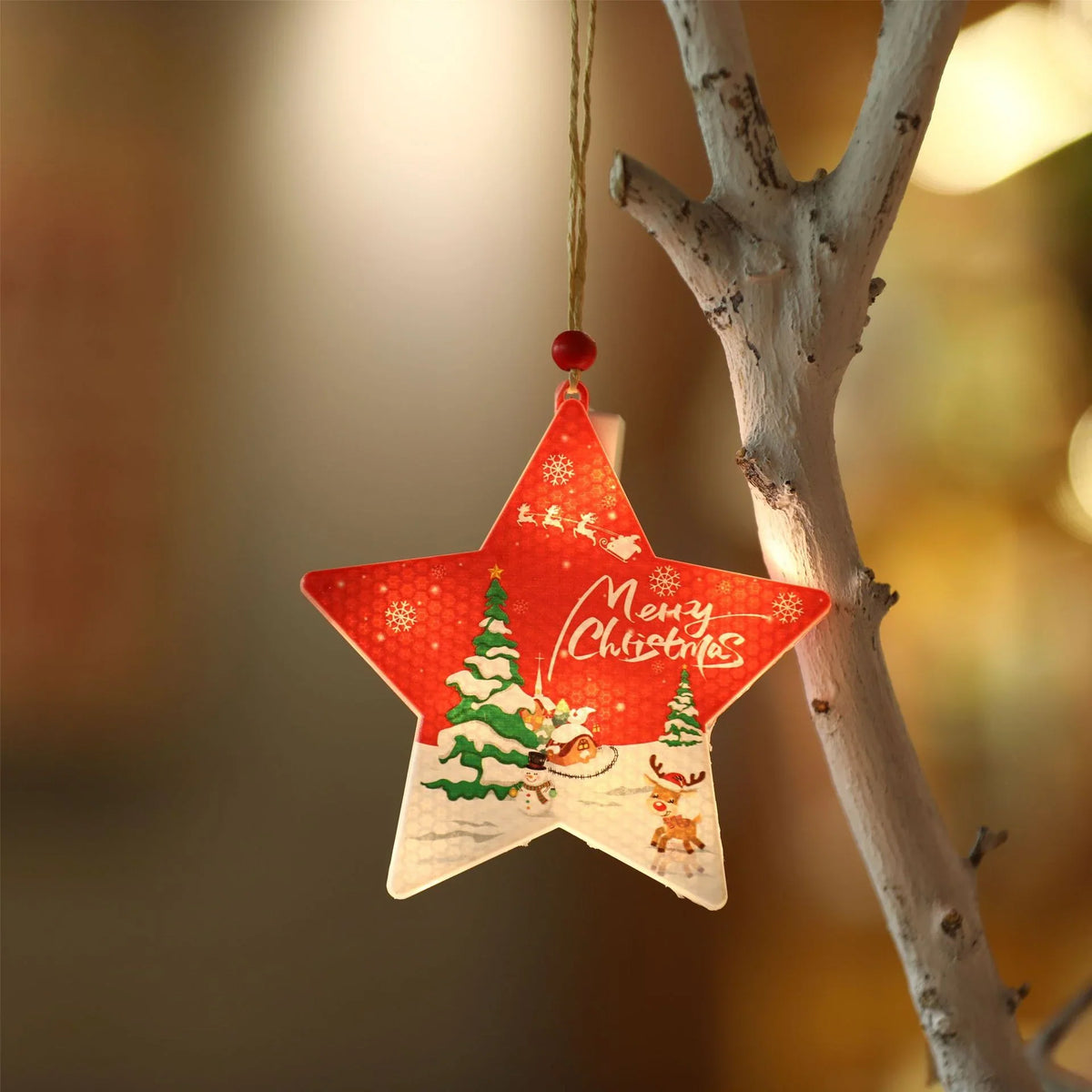 Christmas Ornament Energy-Saving LED Easy Hanging