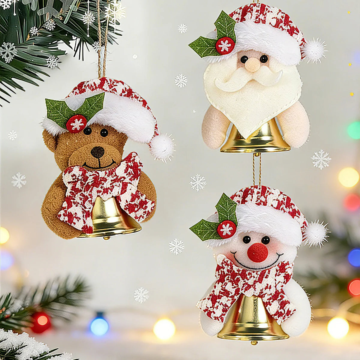 Christmas Ornament Felt Reindeer Ready To Hang