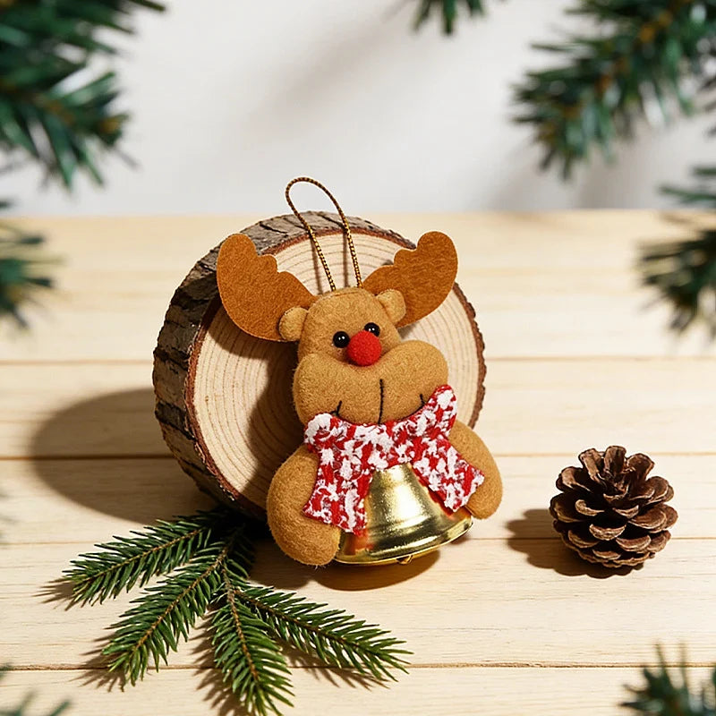 Christmas Ornament Felt Reindeer Ready To Hang