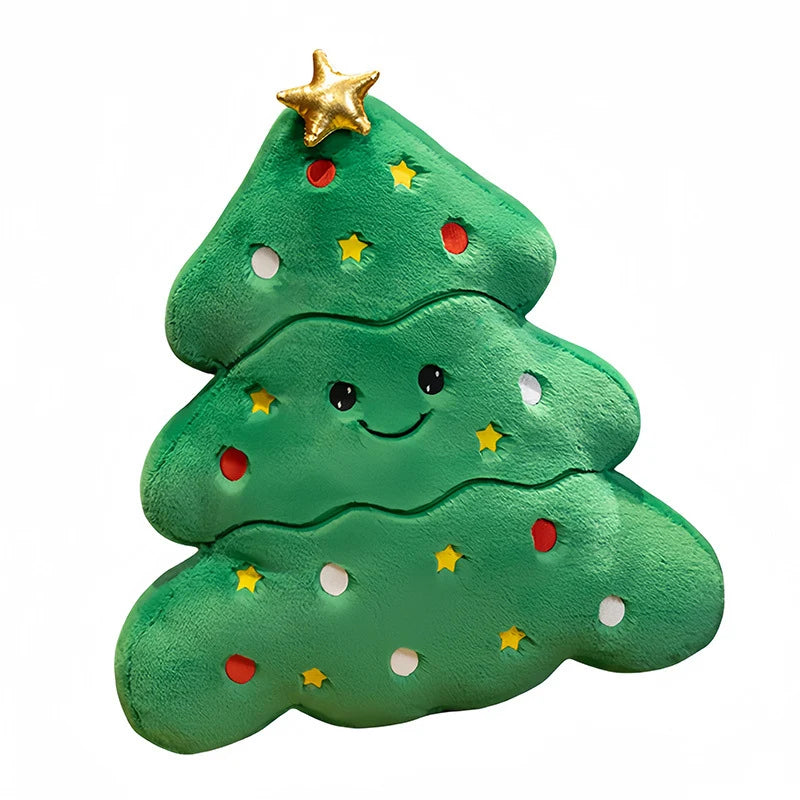 Christmas Plush Toy Short-Pile Washable 13.8-Inch Figure