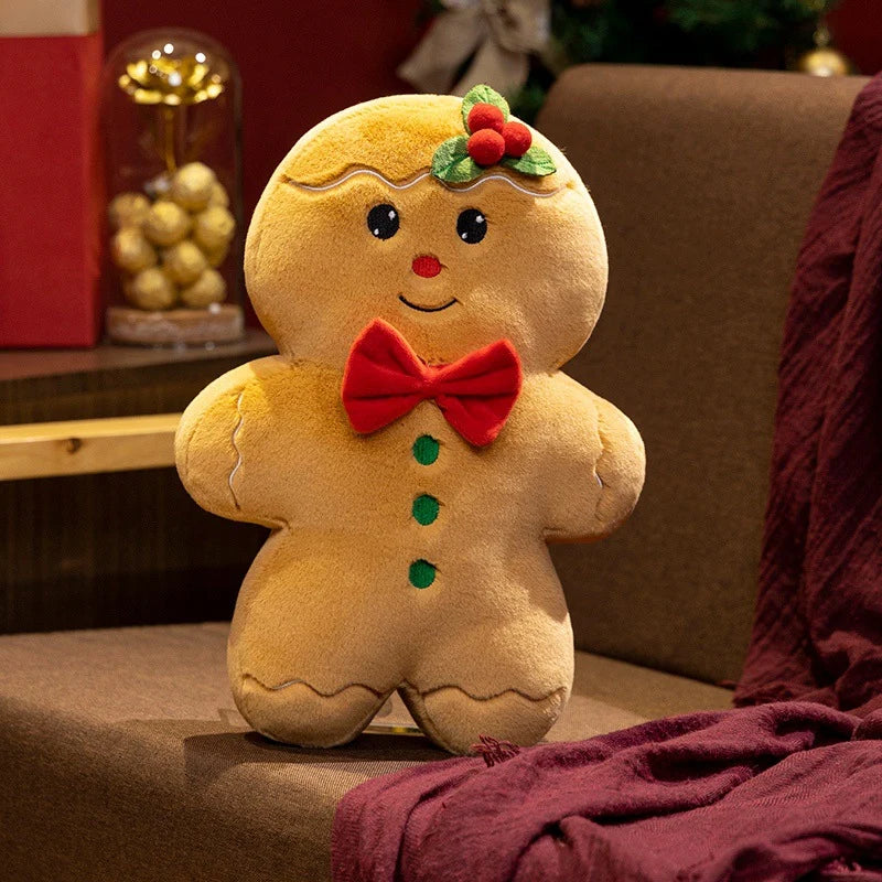 Christmas Plush Toy Short-Pile Washable 13.8-Inch Figure