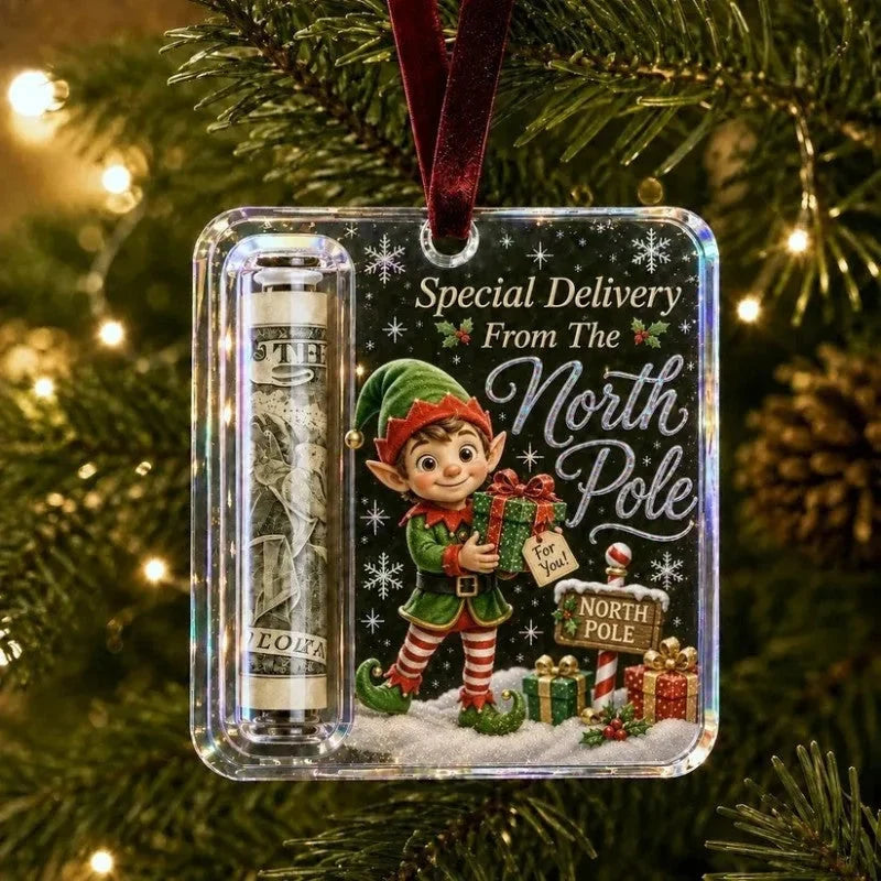 Christmas Pop-Up Greeting Card 3D Displayable Keepsake Scene