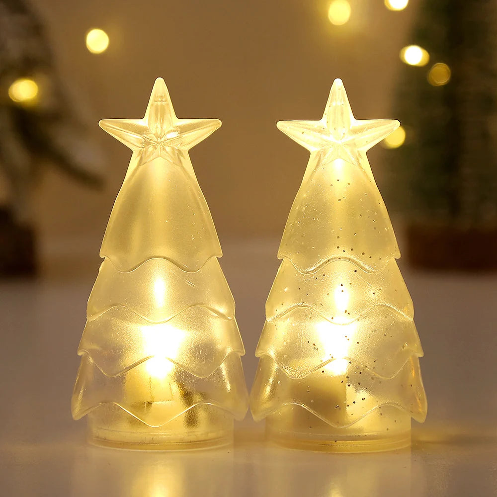 Christmas Tree Lamp Warm LED Plug-In Eco-Friendly