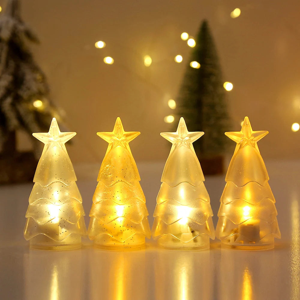 Christmas Tree Lamp Warm LED Plug-In Eco-Friendly