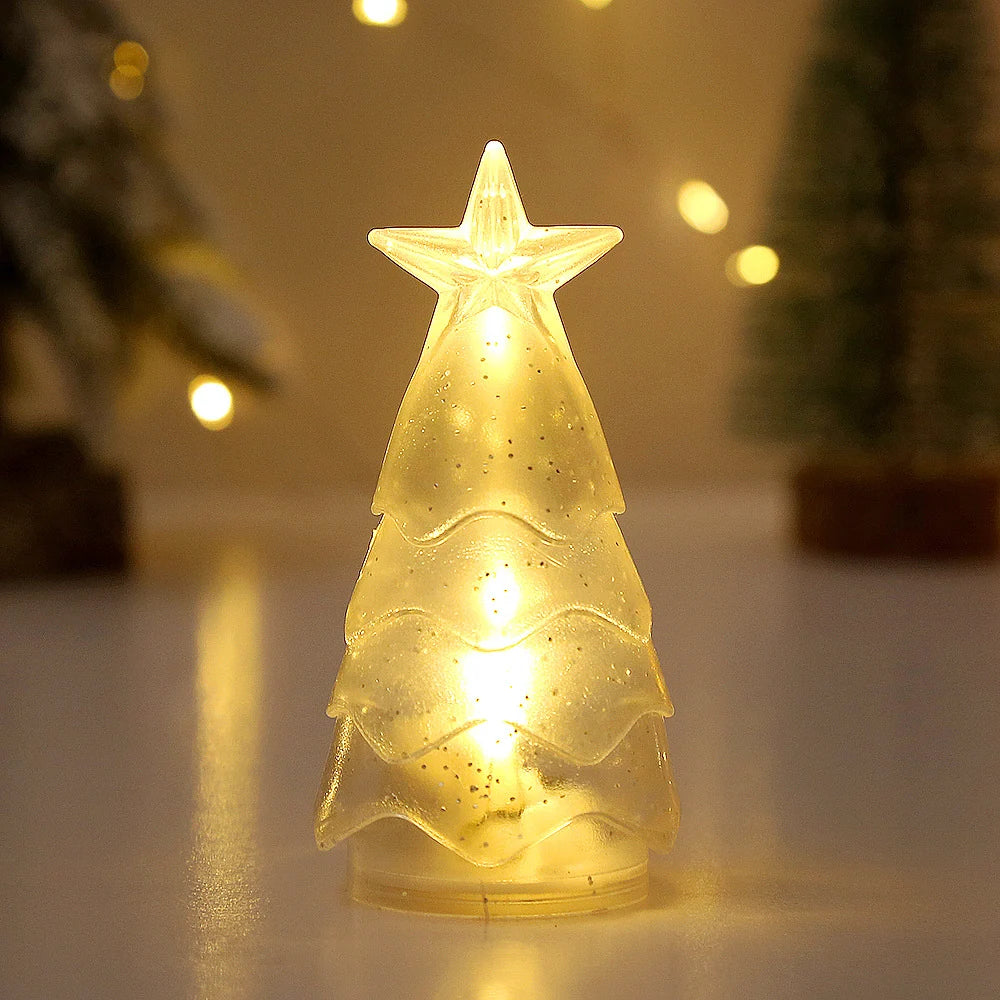 Christmas Tree Lamp Warm LED Plug-In Eco-Friendly