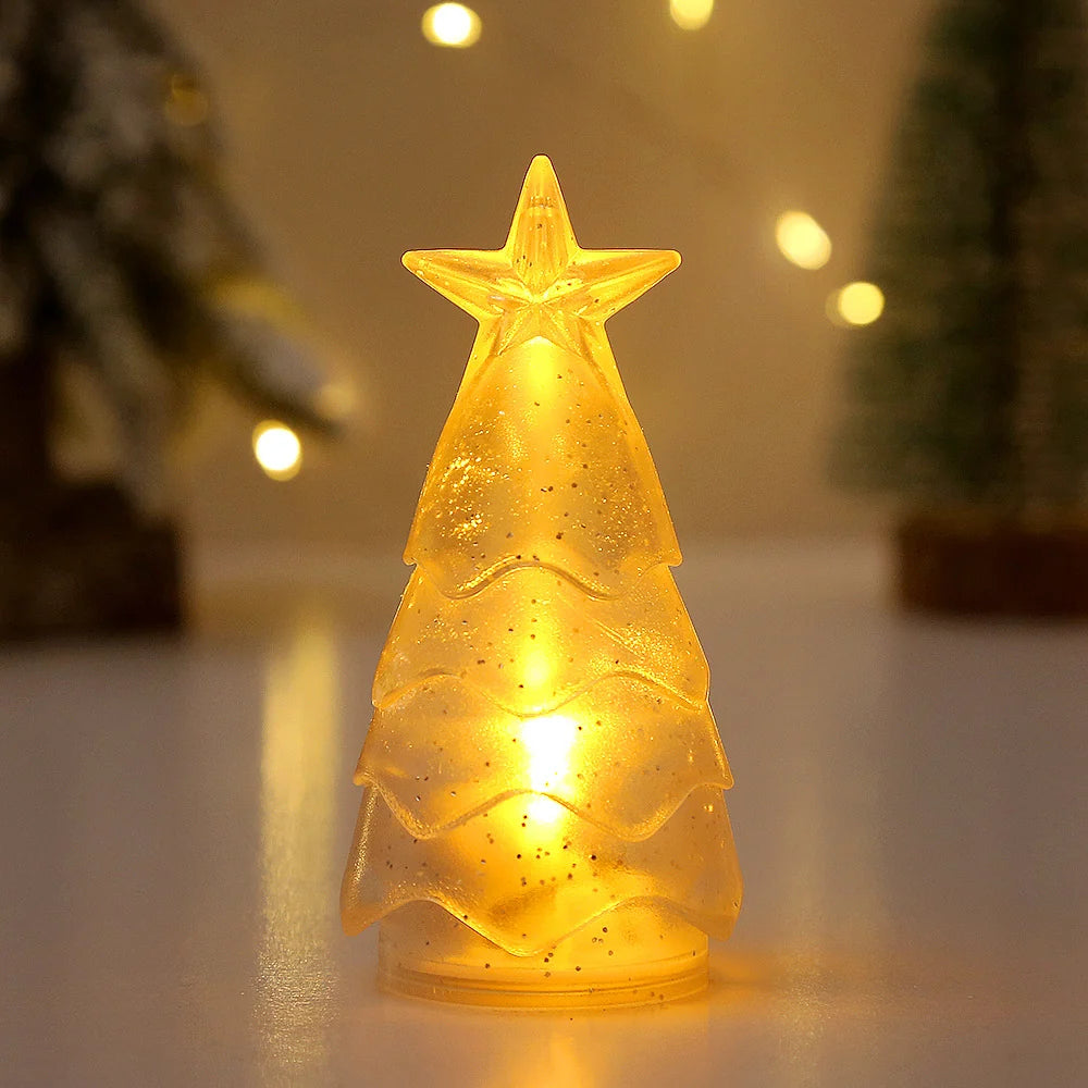Christmas Tree Lamp Warm LED Plug-In Eco-Friendly