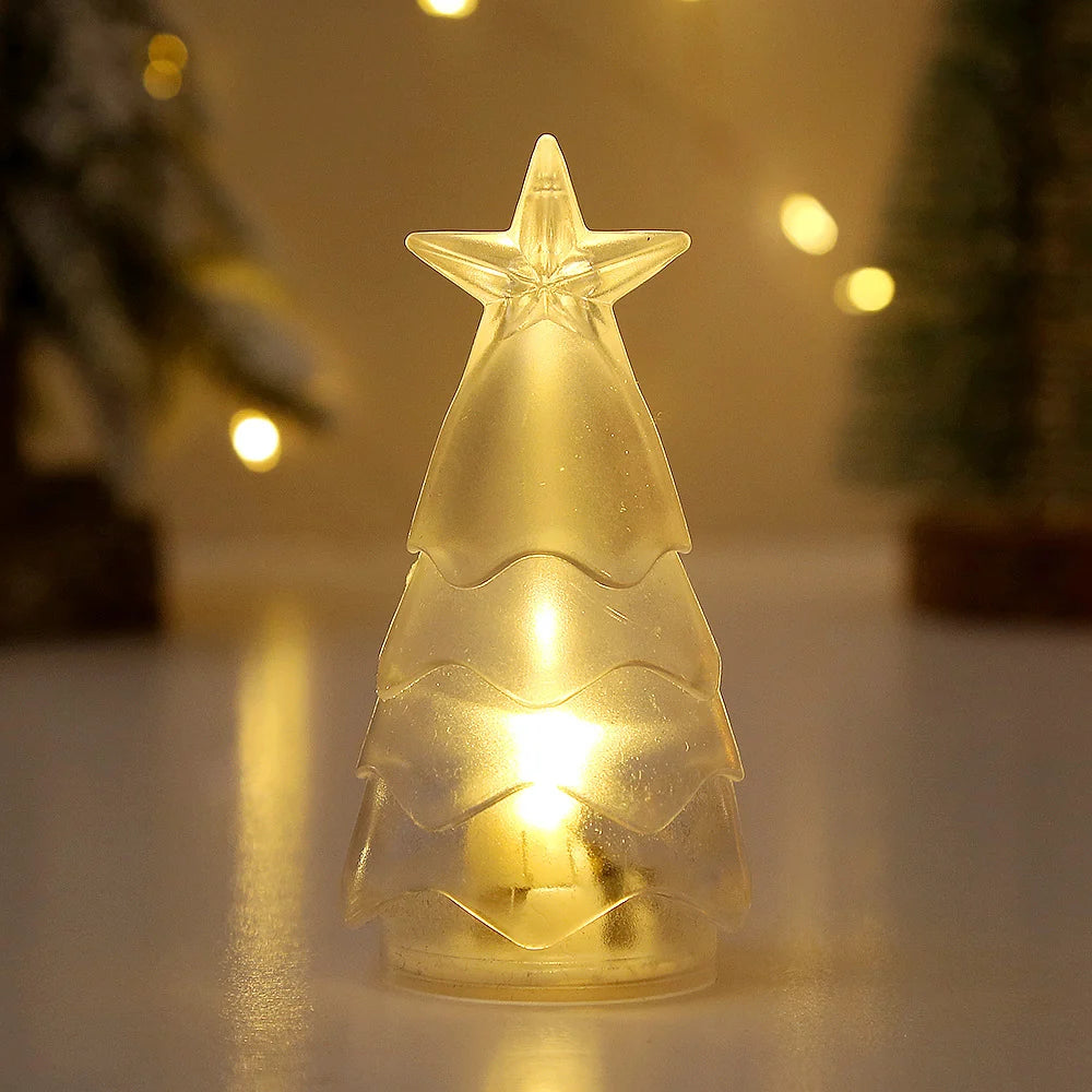 Christmas Tree Lamp Warm LED Plug-In Eco-Friendly