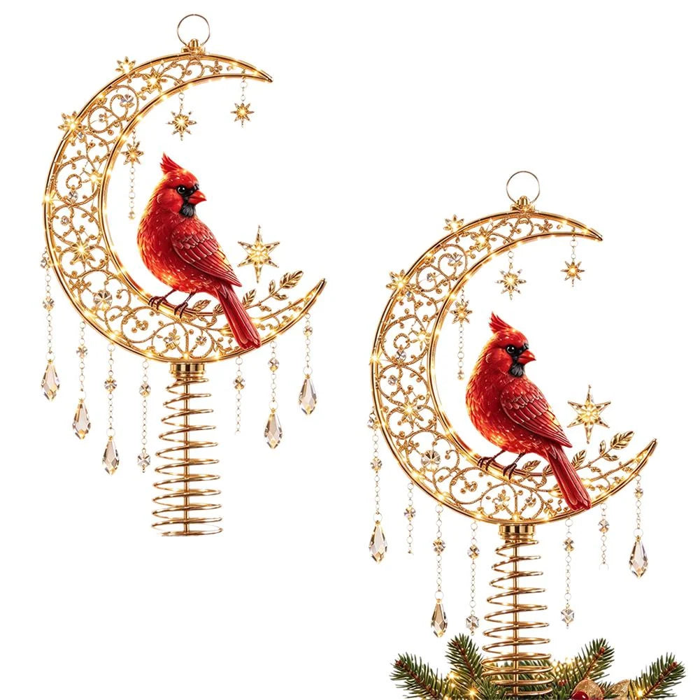 Christmas Tree Topper Lighted Holiday Keepsake Decor