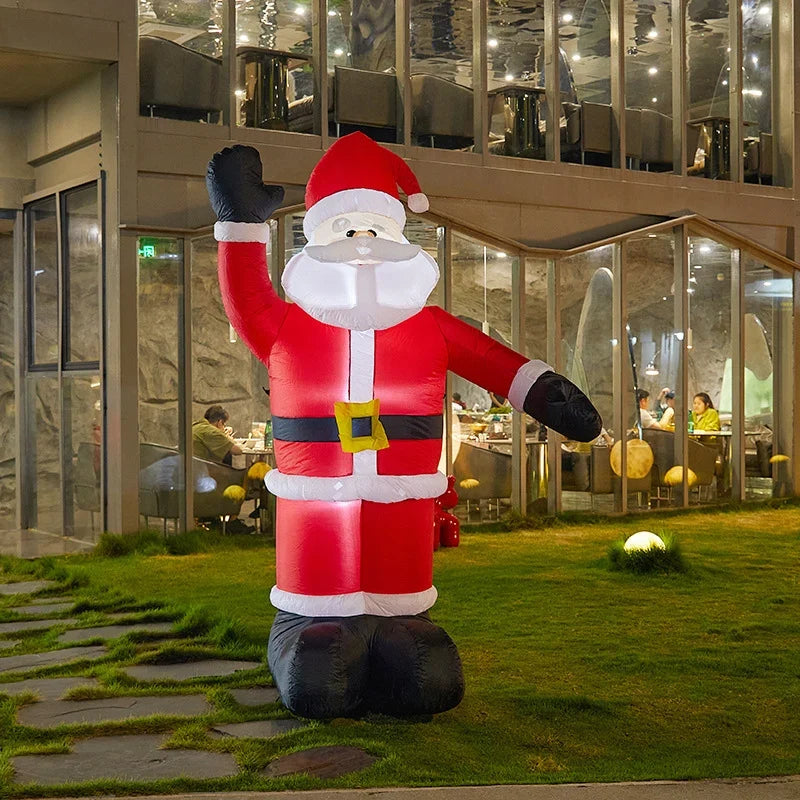 Climbing Santa Decoration LED Lights Indoor & Outdoor