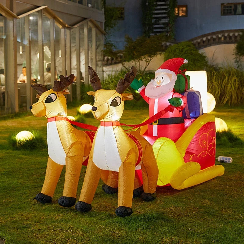 Climbing Santa Decoration LED Lights Indoor & Outdoor