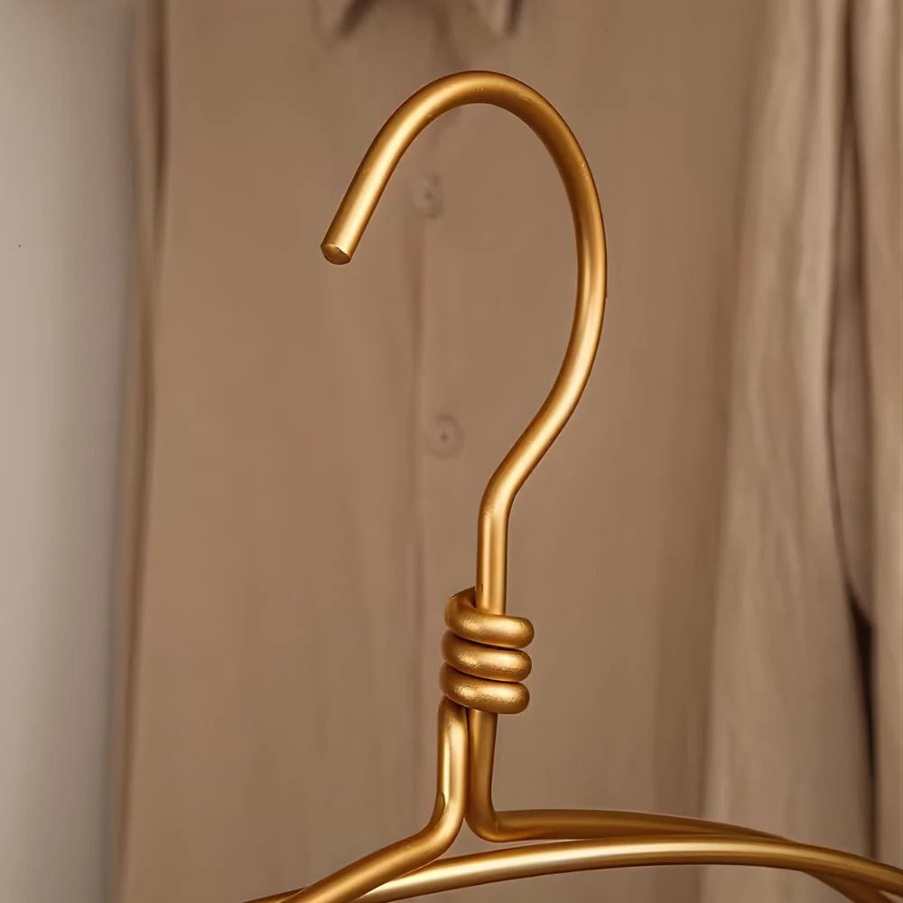 Clothes Hangers Extra-Wide Aluminum Alloy Set of 6