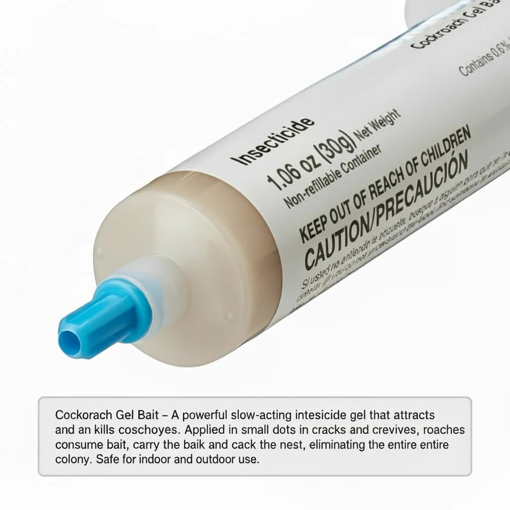 Cockroach Bait Gel Precise Syringe Indoor & Outdoor Use