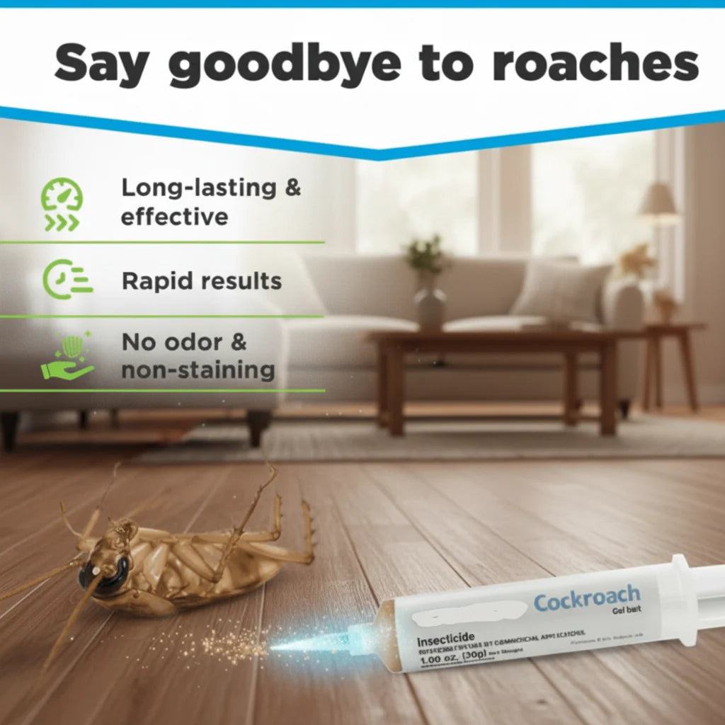 Cockroach Bait Gel Precise Syringe Indoor & Outdoor Use
