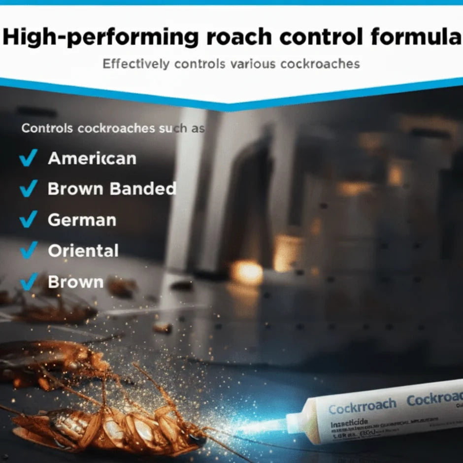 Cockroach Bait Gel Precise Syringe Indoor & Outdoor Use