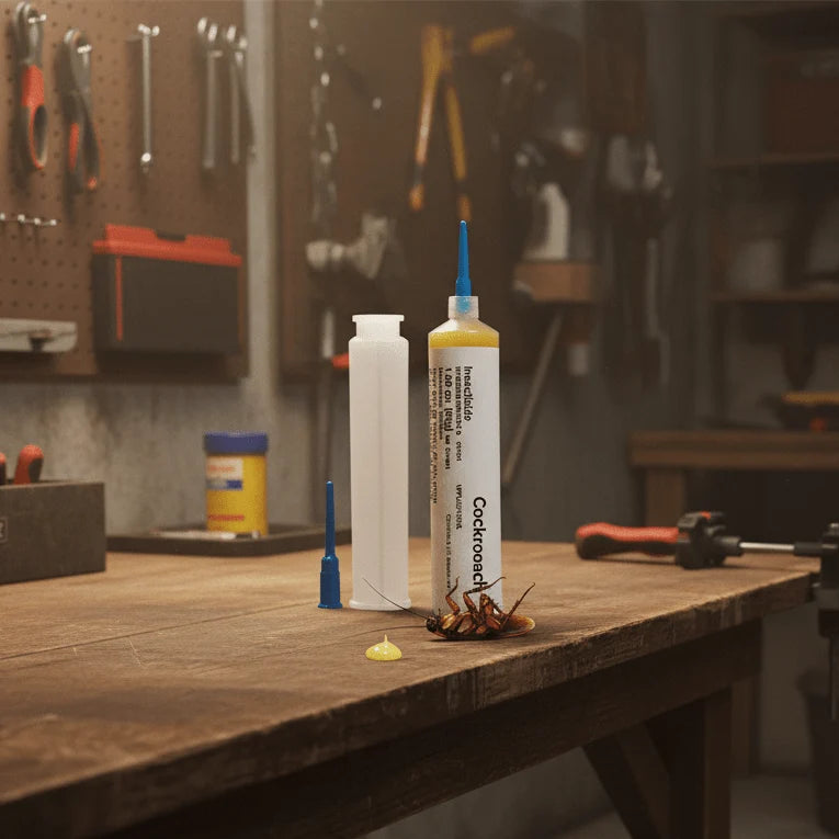 Cockroach Gel Bait Precision Application Indoor & Outdoor Use