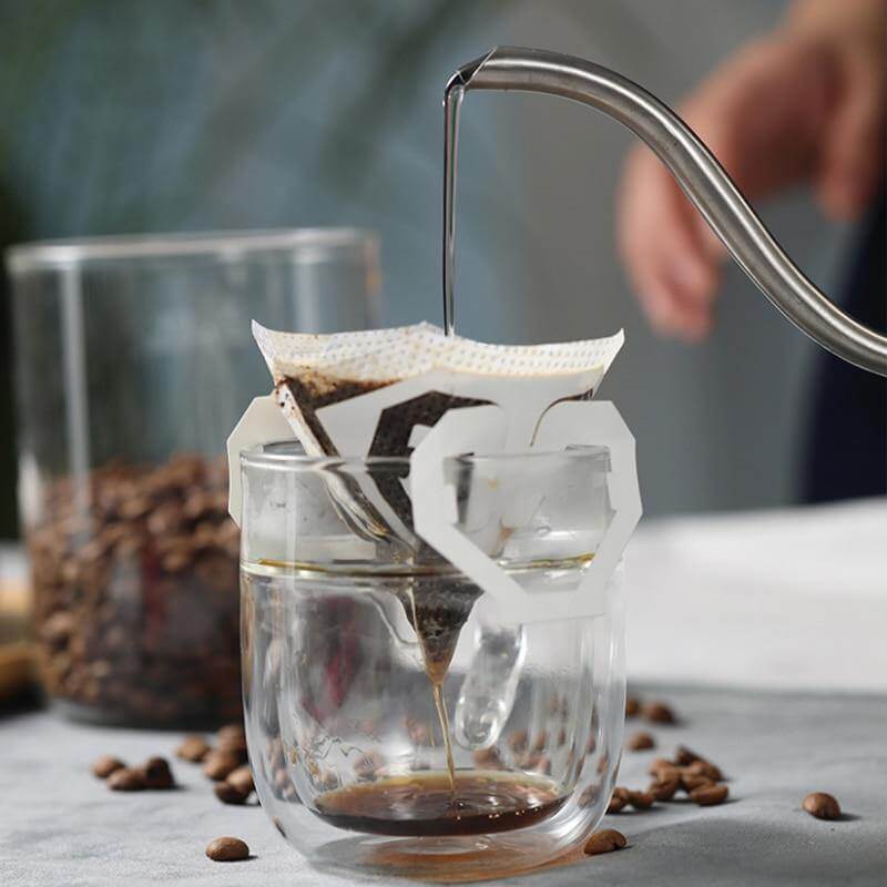 Coffee Filter Papers Single-Cup Pour-Over Fits Most Mugs