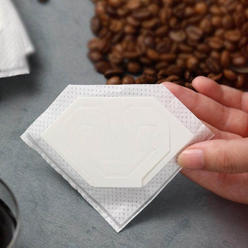 Coffee Filter Papers Single-Cup Pour-Over Fits Most Mugs