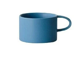 Coffee Mug Ceramic Underglaze Color Finish Seven Color Options