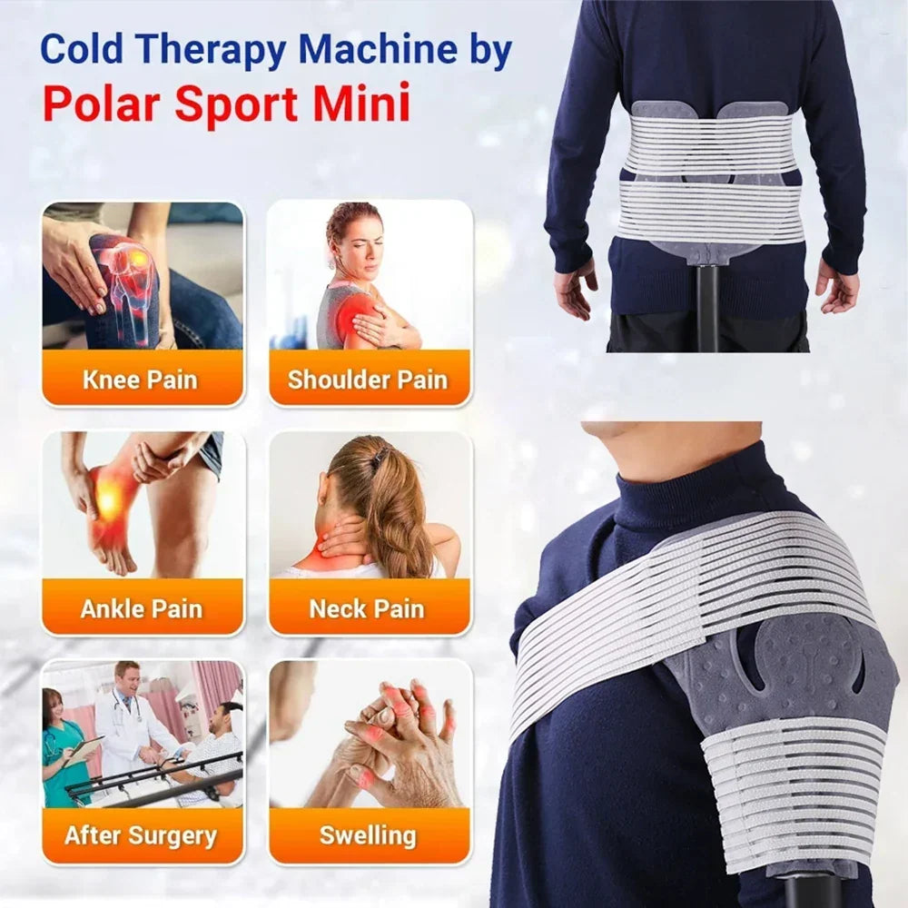 Cold Therapy Back System Circulating Ice Water Ultra-Quiet Pump
