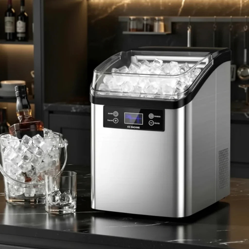 Commercial Ice Maker Automatic Large Capacity No Plumbing