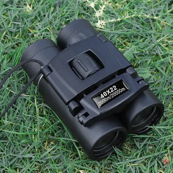 Compact Binoculars 40x Magnification Lightweight & Foldable