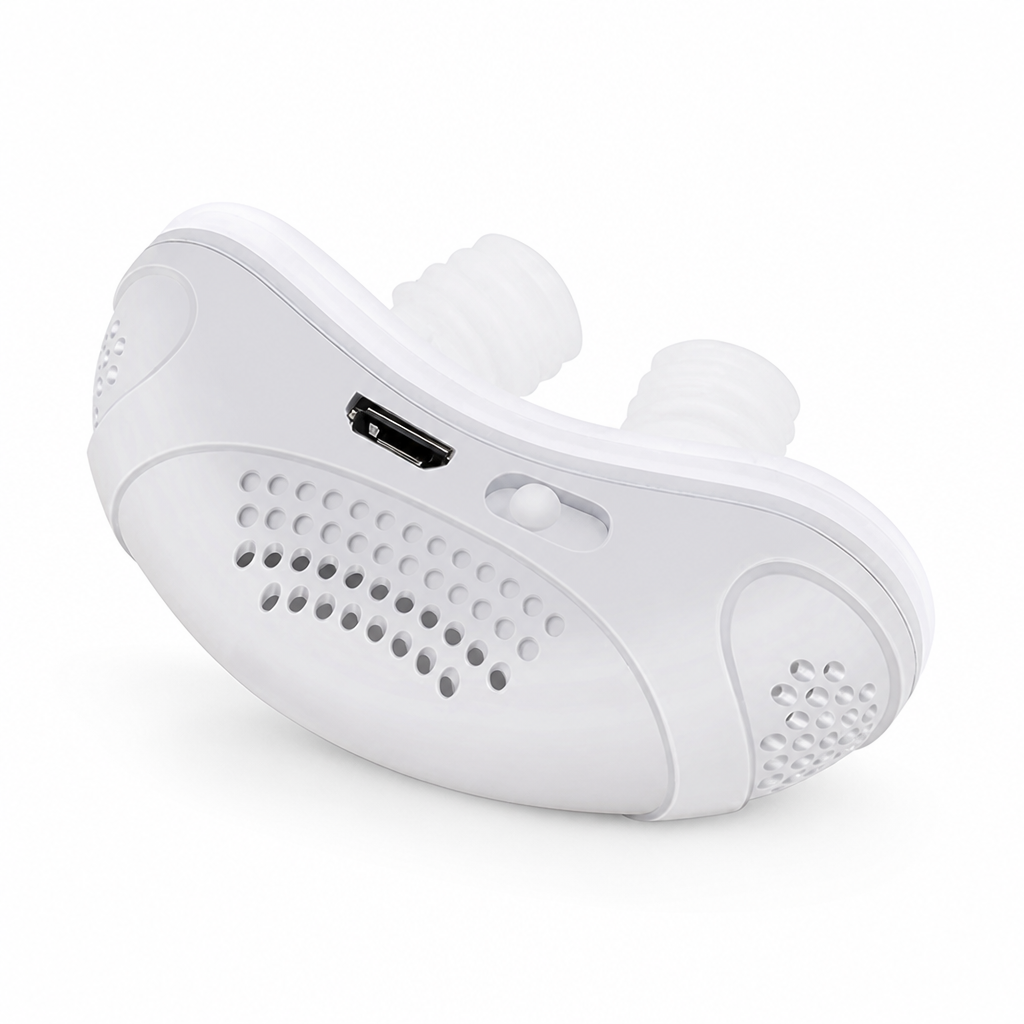 Compact Portable One-Button Micro CPAP