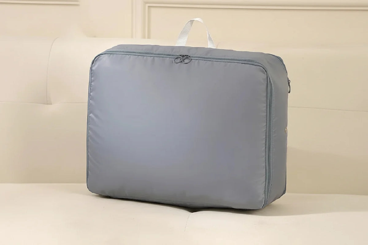 Compression Storage Bag Built-In Zipper Moisture-Resistant Ripstop Polyester