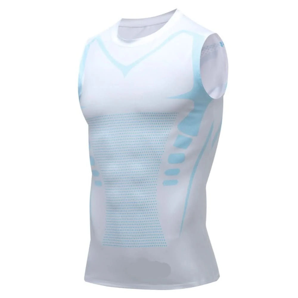 Compression Vest Core & Back Support Breathable Fabric