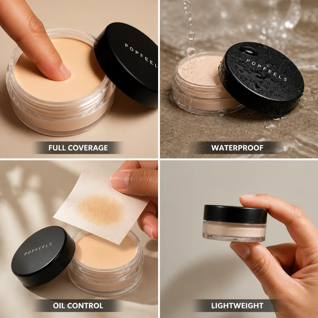 Concealer Primer Full Coverage Matte Blendable & Waterproof