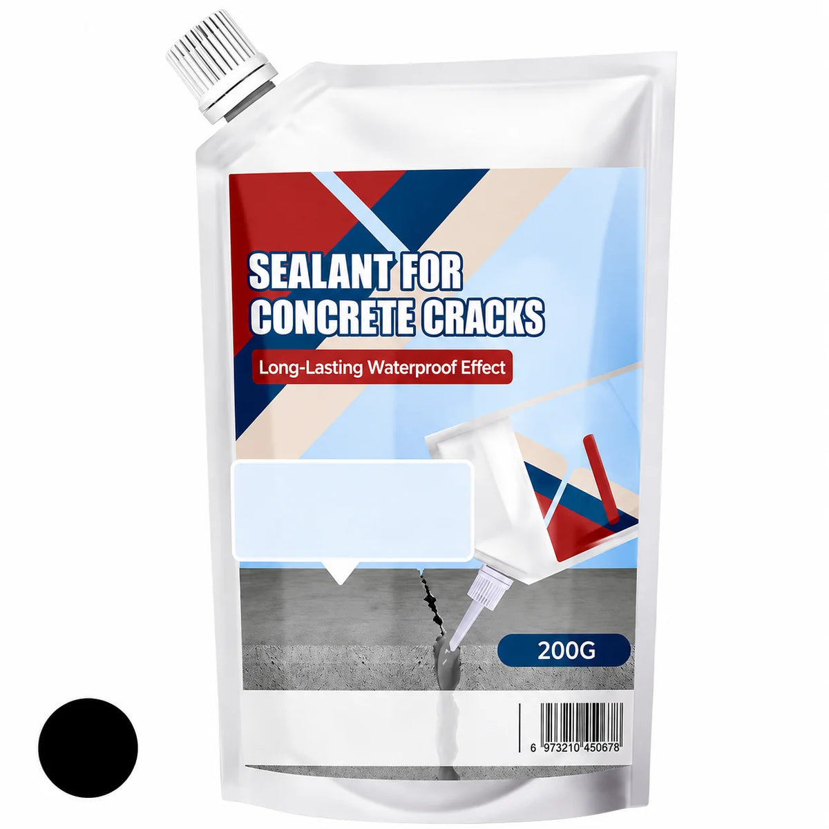 Concrete Crack Sealant Waterproof & Weather-Resistant Flexible Adhesion