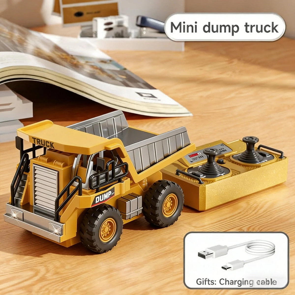 Construction Vehicle Remote Control Moving Arm & Bucket