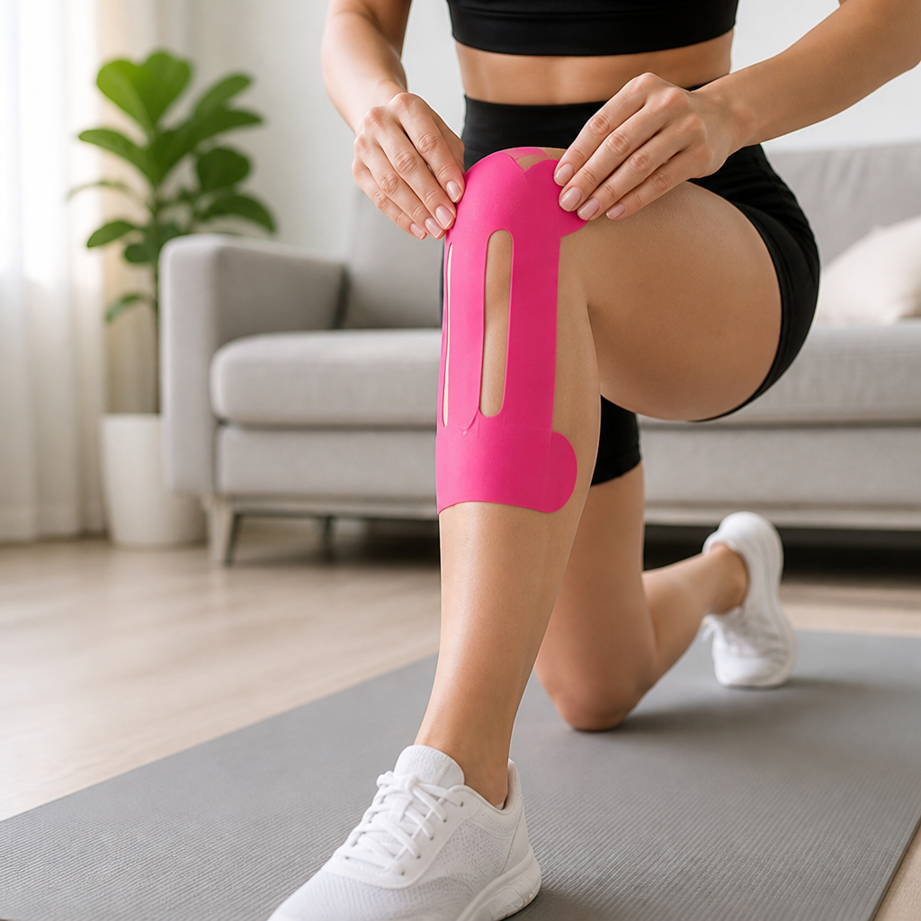 Contoured Stretchable & Breathable Knee Support Tape