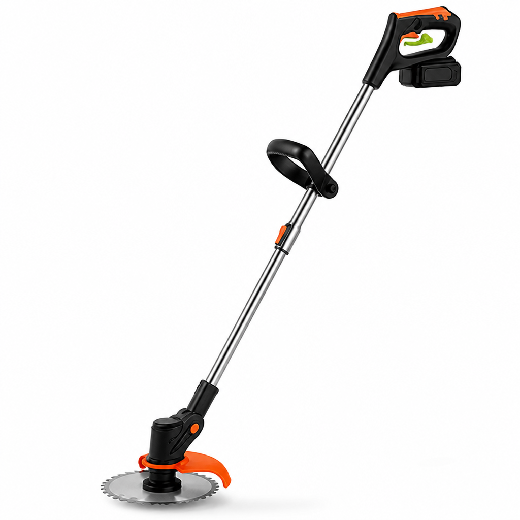 Cordless 180W Telescopic Grass Trimmer (Replaceable Blades)