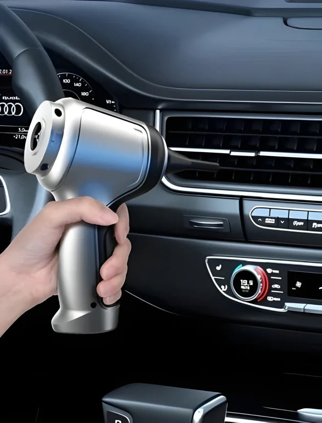 Cordless Car Vacuum Brushless Motor High Suction Six Attachments