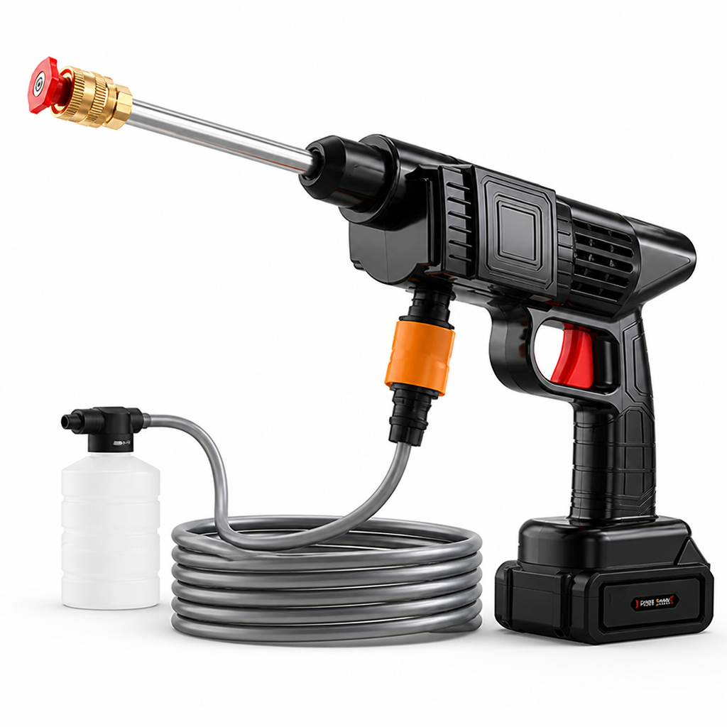 Cordless High-Pressure Self-Suction Pressure Washer (26 Bar)