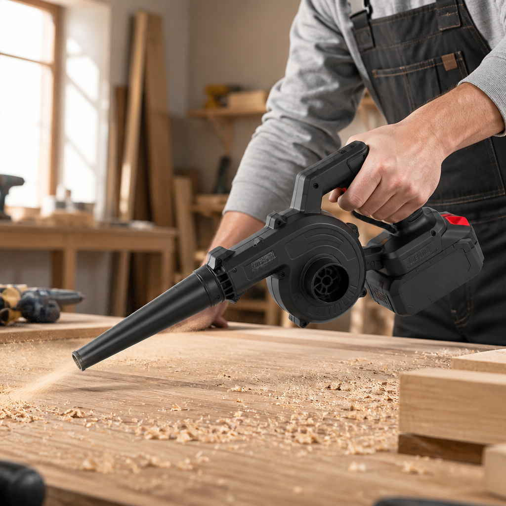 Cordless Industrial Copper Leaf Blower (Battery & Charger Included)