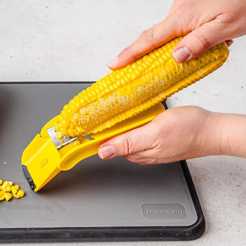 Corn Kernel Stripper Stainless Steel Blade Ergonomic Grip