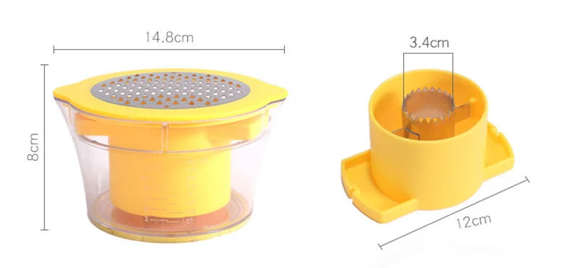 Corn Stripper Grater with Kernel Catching Container