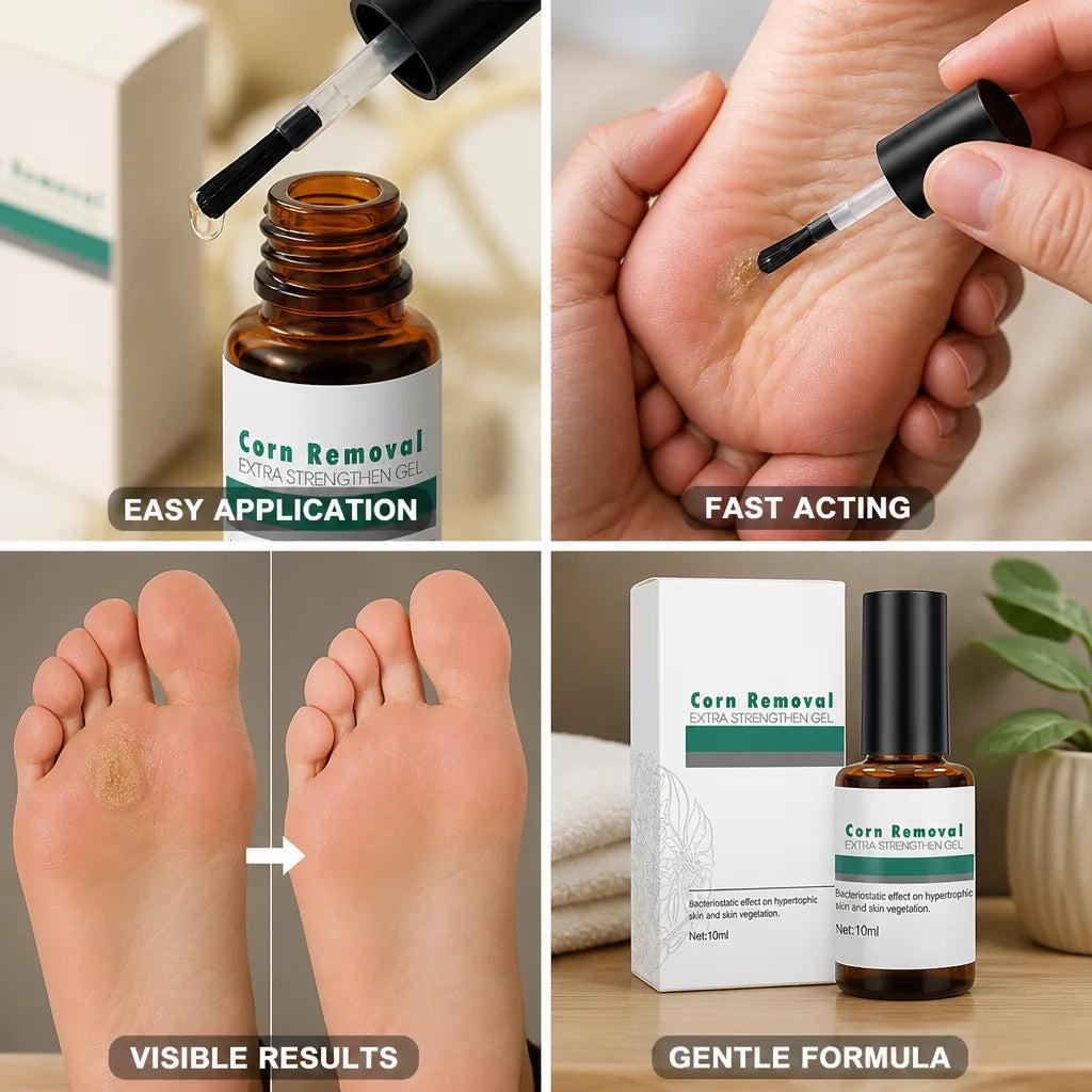 Corn & Wart Removal Gel Fast-Acting Brush Applicator