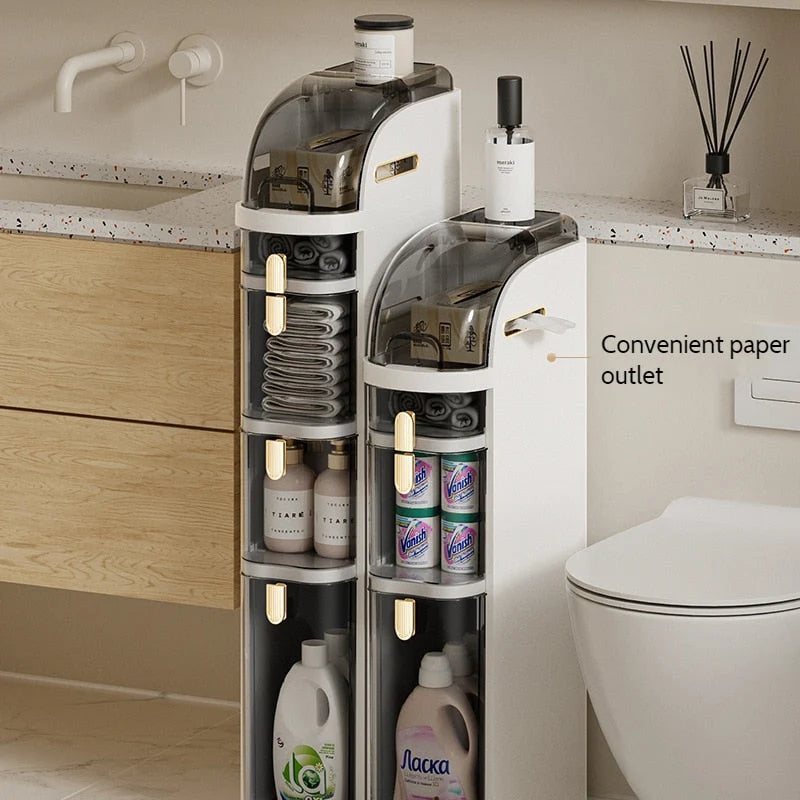 Corner Cabinet Organizer Rack Multi-Layer Space-Saving Plastic